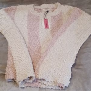 Poncho type sweater
